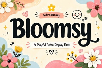 Bloomsy Font Design Trends and Creative Uses