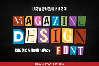 Best Magazine Design Fonts for Creative Layouts