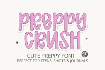 Preppycrush Font Design Trends and Creative Uses