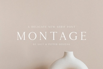 Best Montage Font for Creative Design Projects